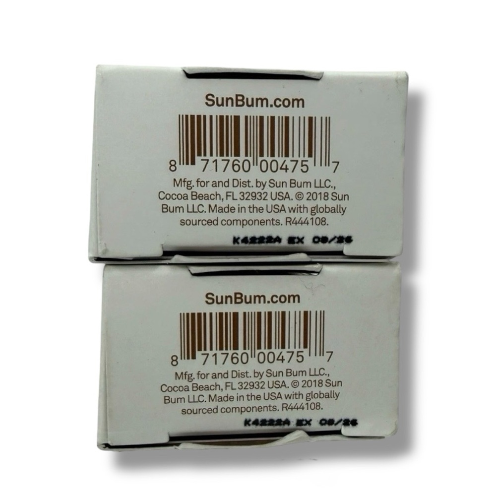 2x Sun Bum Mineral Sunscreen Face Stick SPF 50 Water Resistant 0.45oz EXP: 08/26 - Picture 4 of 4
